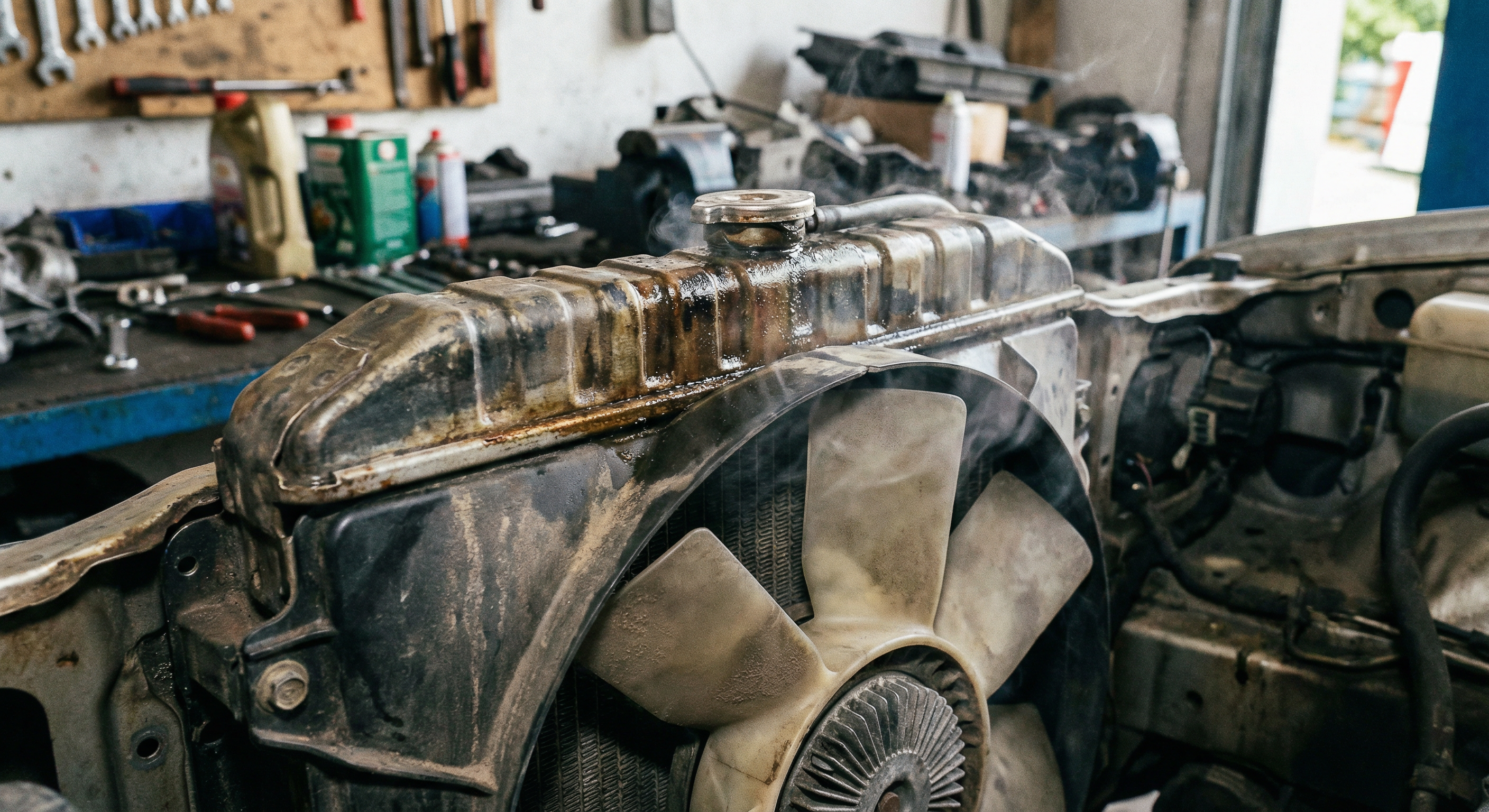 Cooling system service